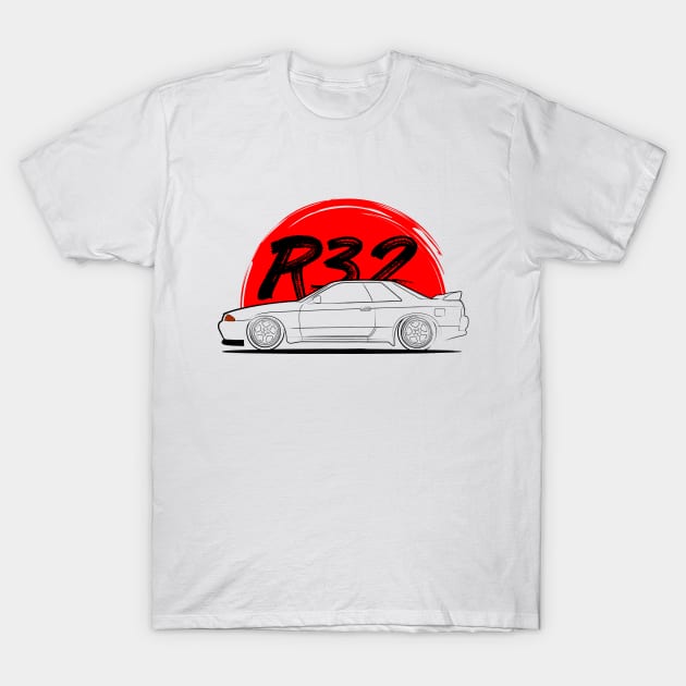 R32 GTR T-Shirt by turboosted